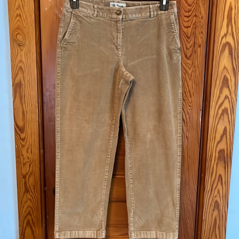 LL Bean Corduroy Pants Favorite Fit